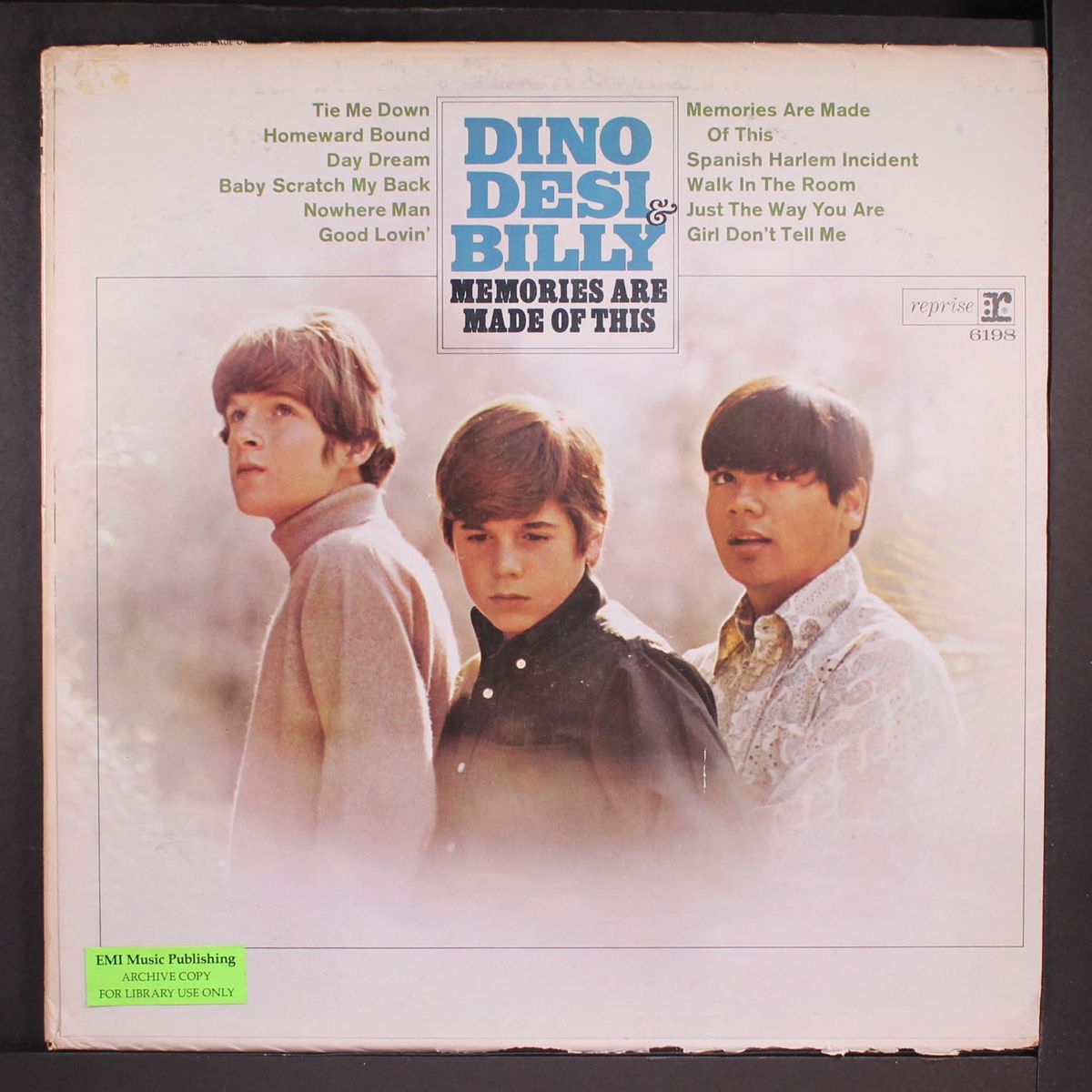 memories are made of this by DINO, DESI & BILLY