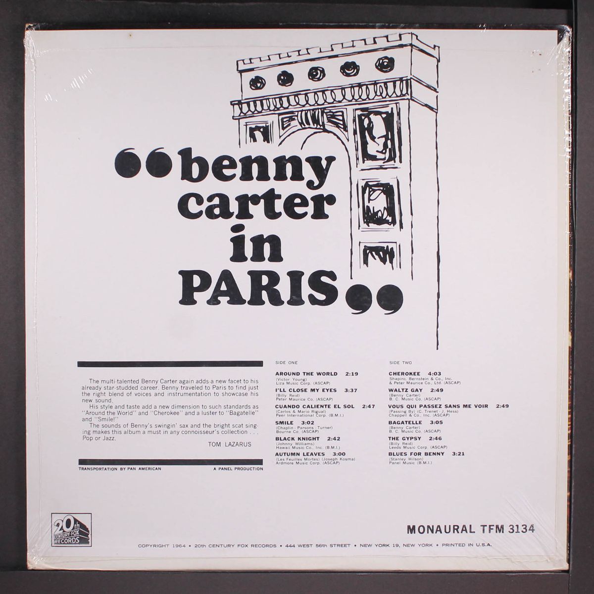 in paris by BENNY CARTER