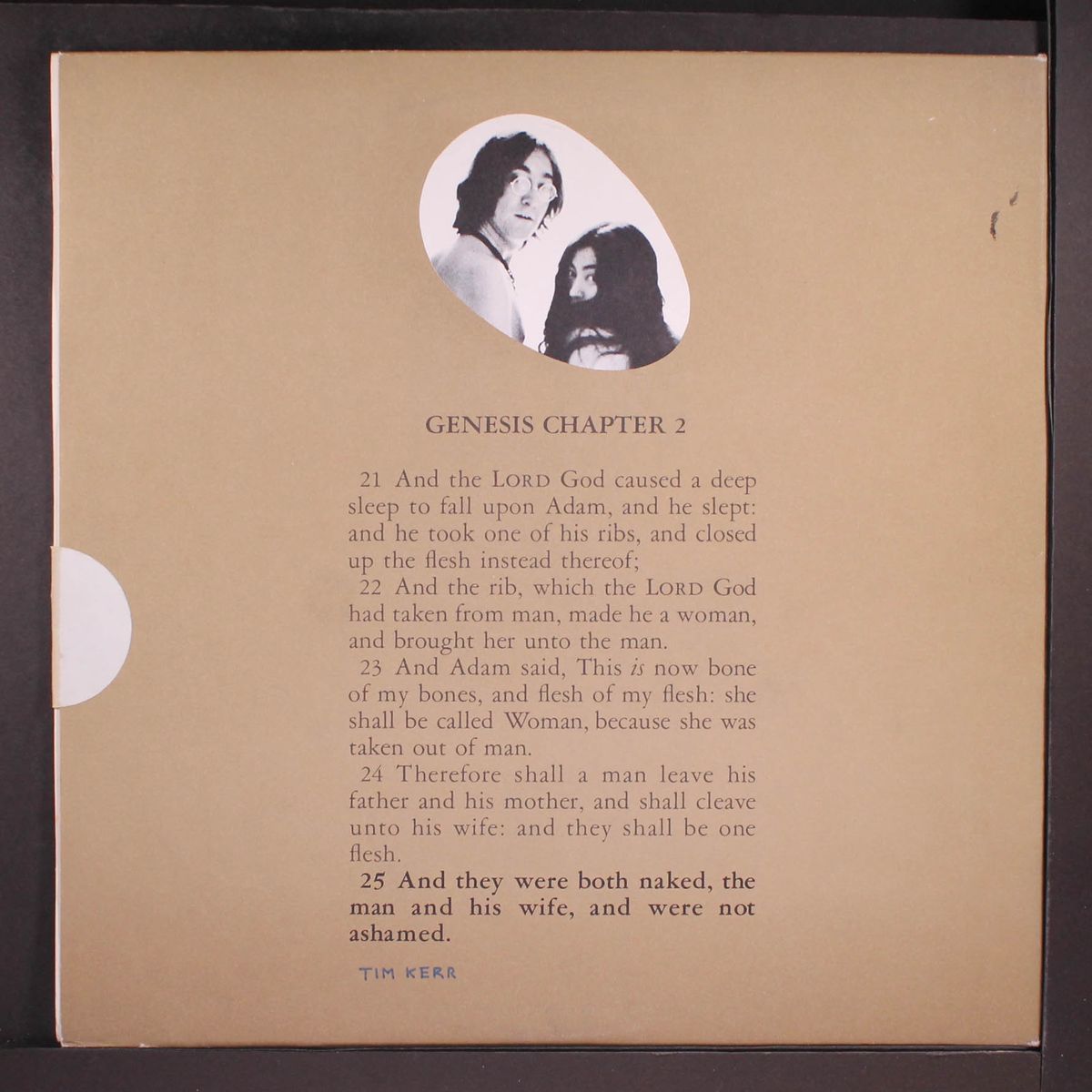 two virgins by JOHN LENNON & YOKO ONO