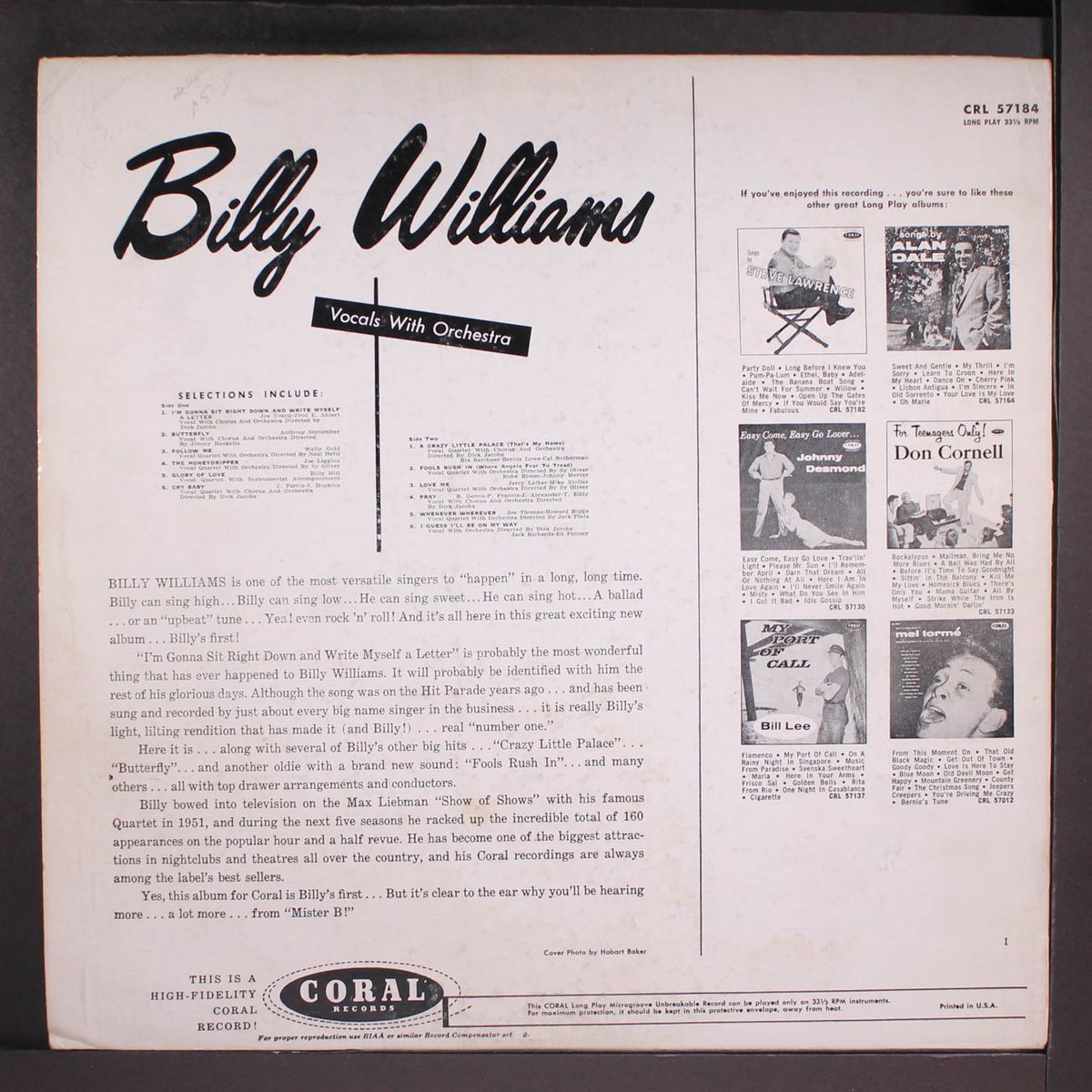 billy williams by BILLY WILLIAMS