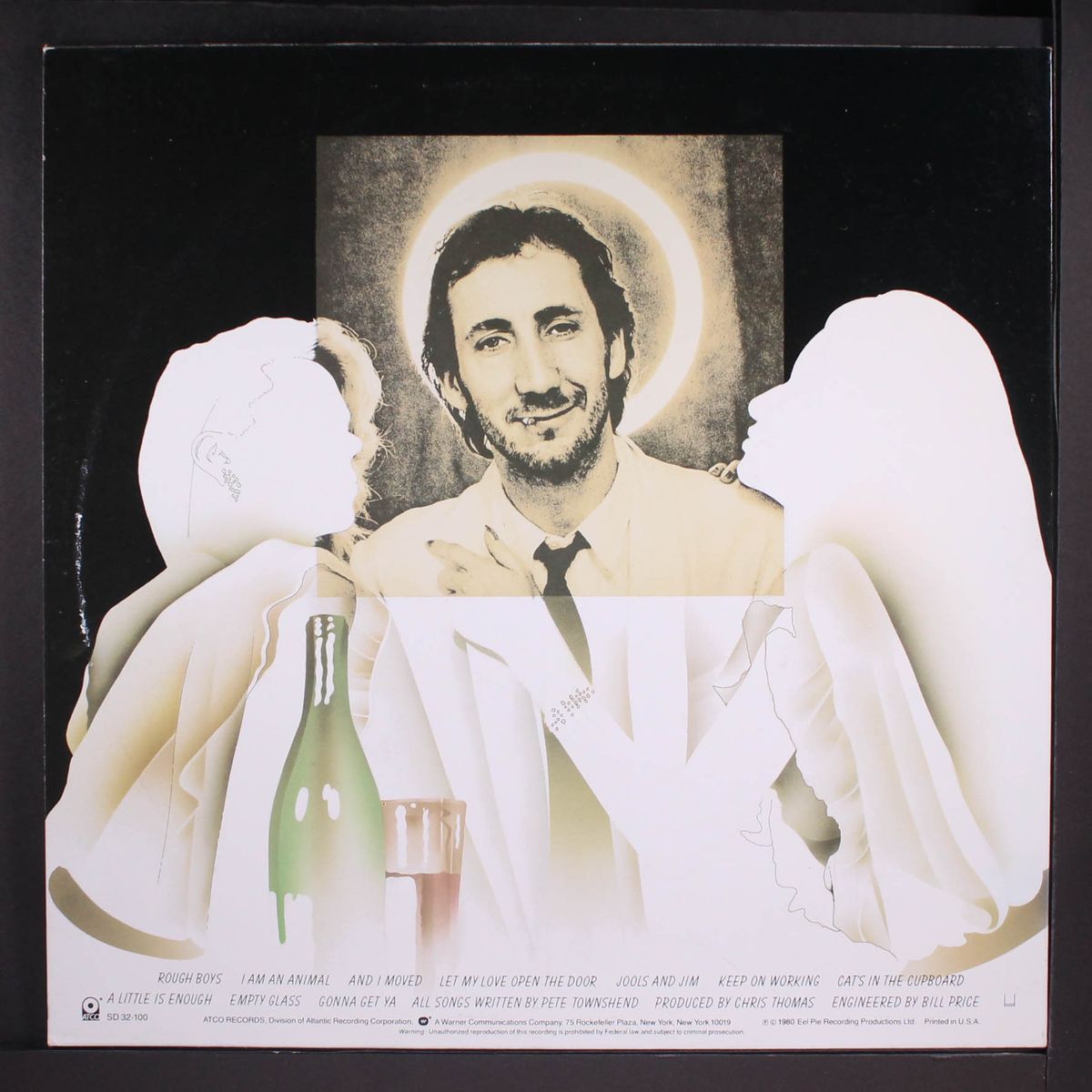 empty glass by PETE TOWNSHEND
