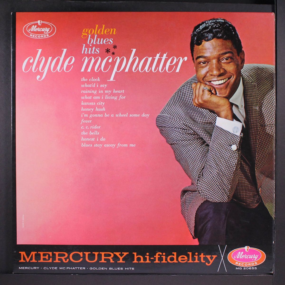 golden blues hits by CLYDE MCPHATTER