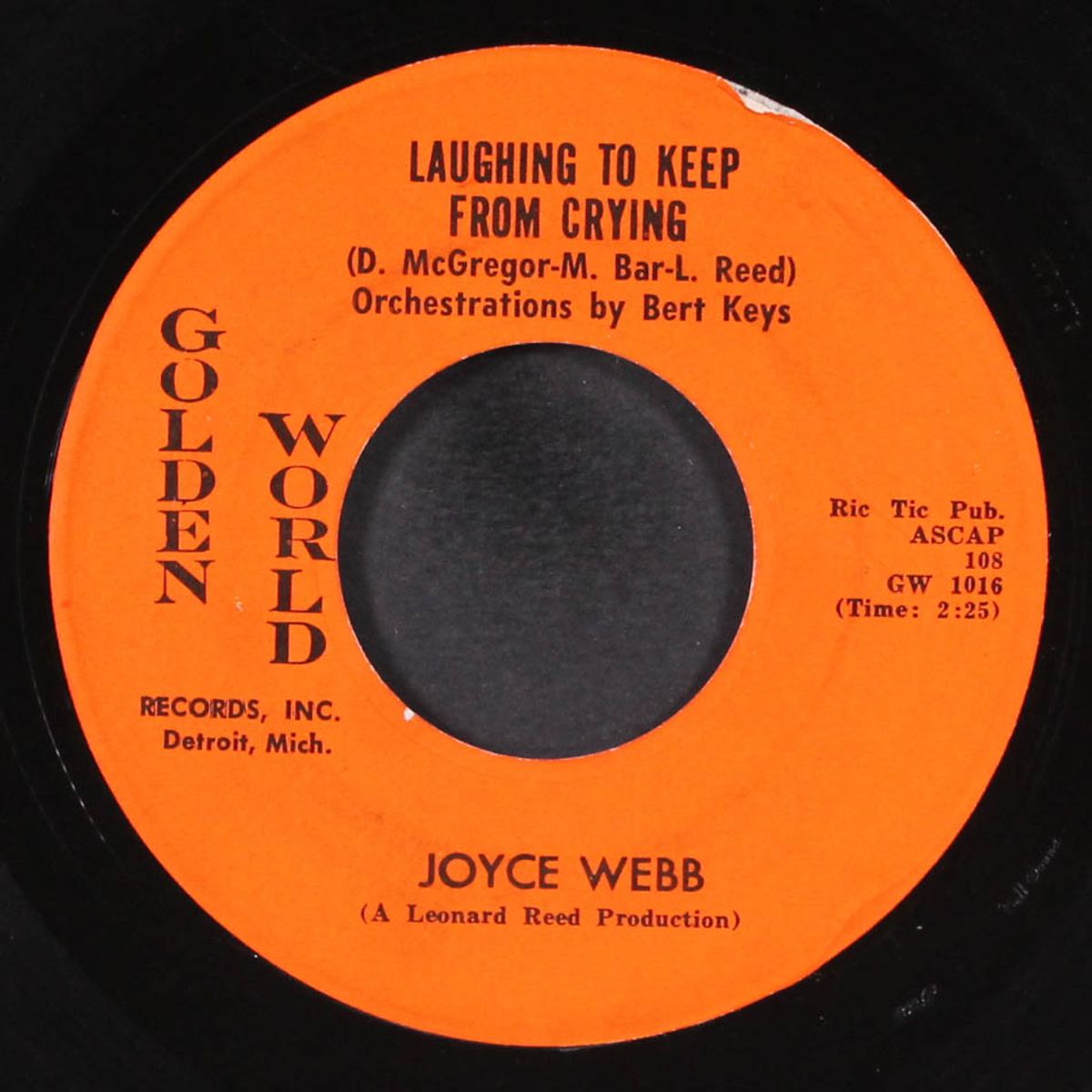 it's easier said than done / laughing to keep from crying by JOYCE WEBB
