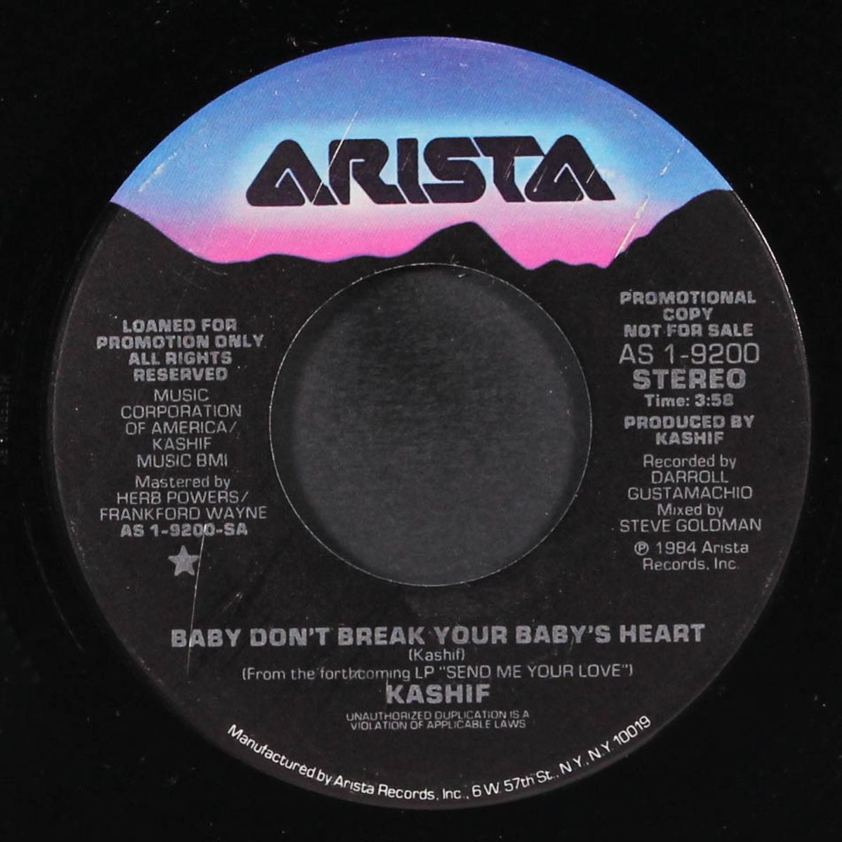 baby don't break your baby's heart / same by KASHIF