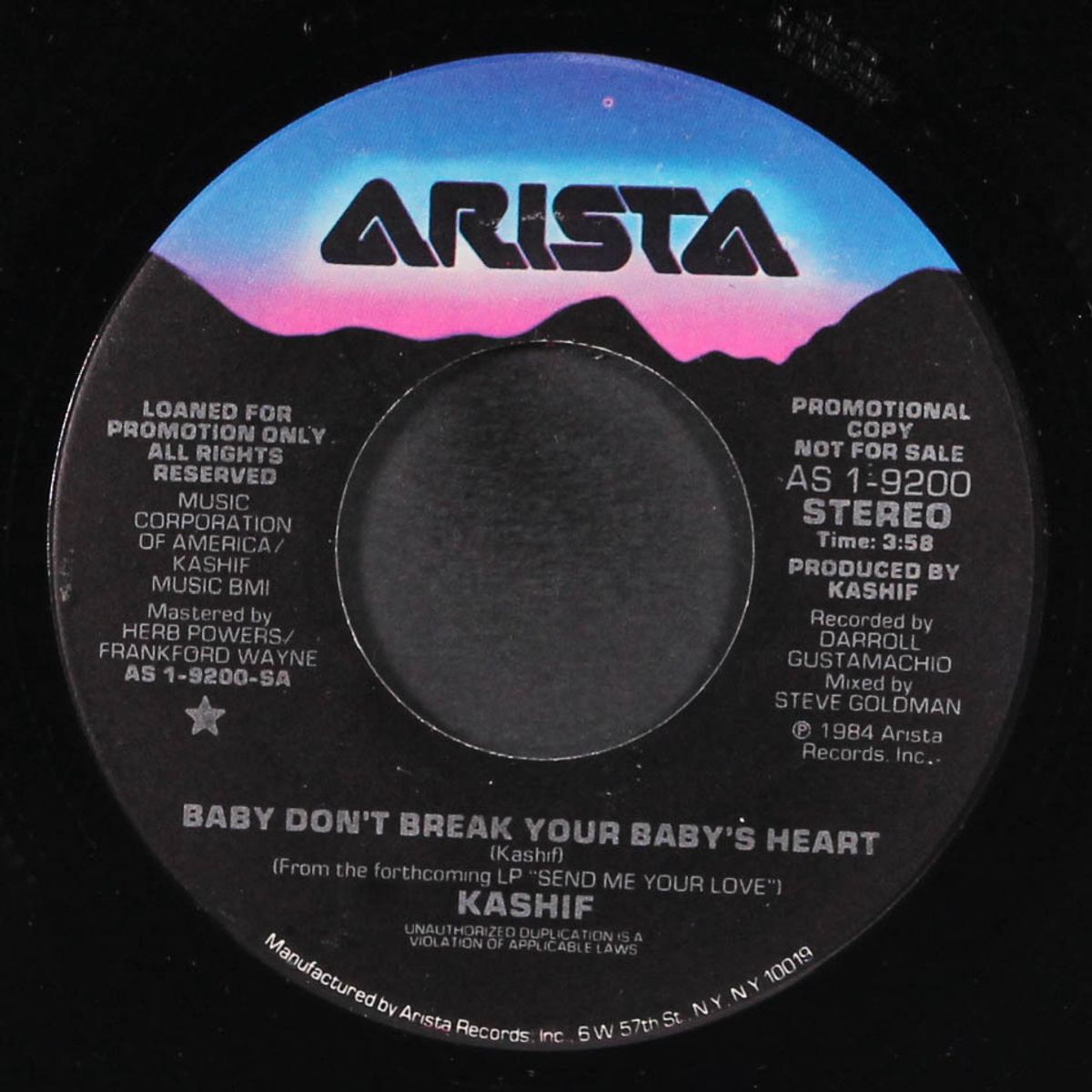 baby don't break your baby's heart / same by KASHIF