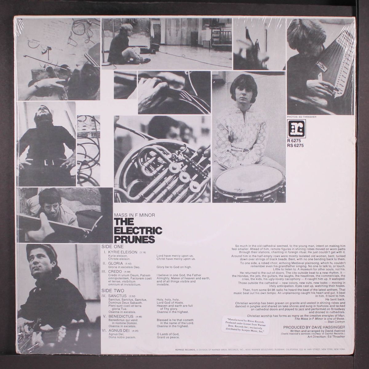 mass in f minor by ELECTRIC PRUNES