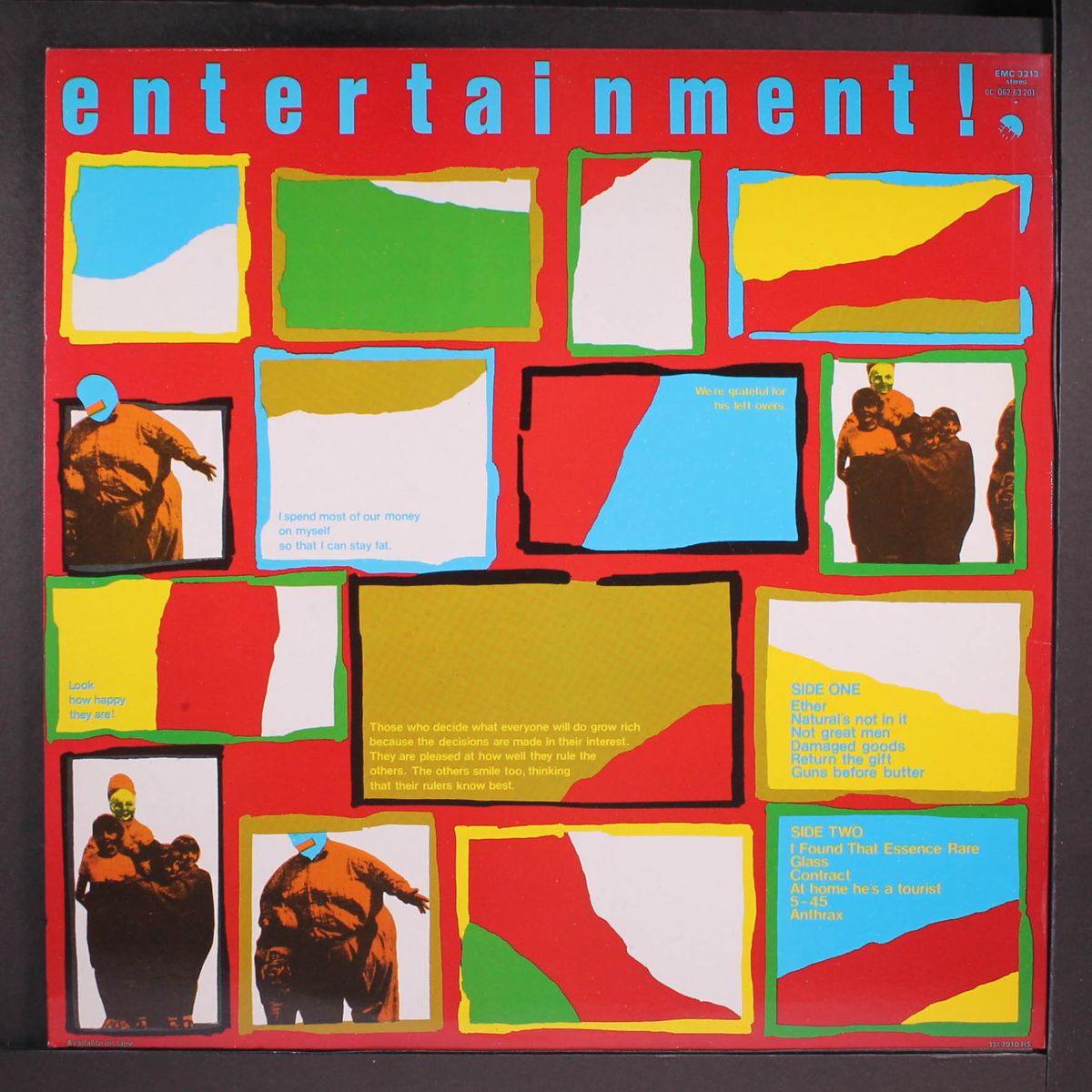 entertainment! by GANG OF FOUR