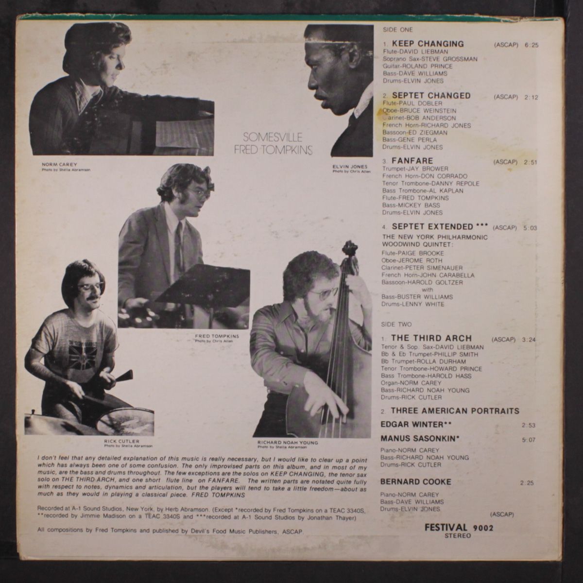 somesville by FRED TOMPKINS
