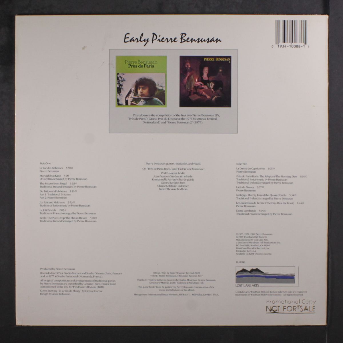 early by PIERRE BENSUSAN