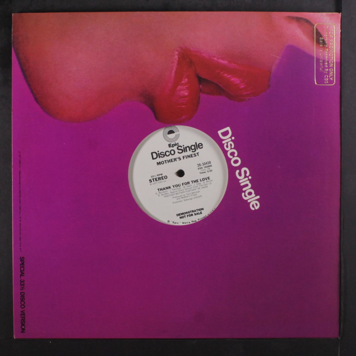 dis go dis way, dis go dat way / thank you for the love by MOTHER'S FINEST