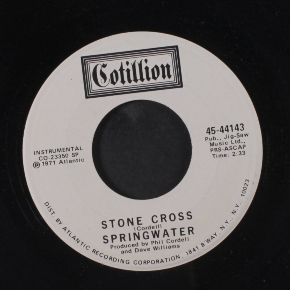 stone cross / i will return by SPRINGWATER