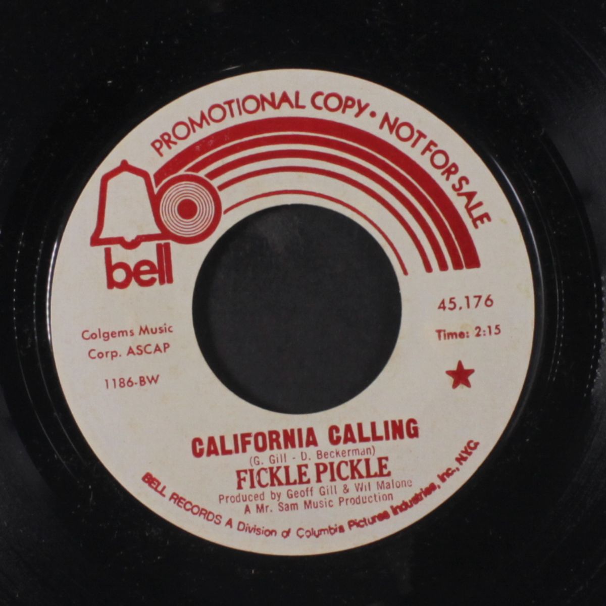 california calling / blown-a-way by FICKLE PICKLE