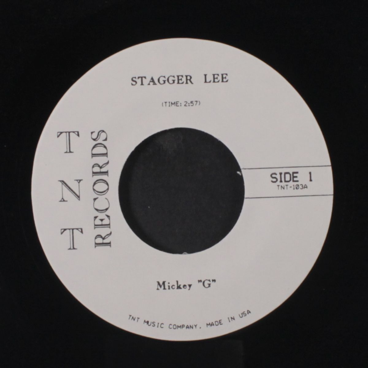sea cruise / stagger lee by DON "M" / MICKEY "G"