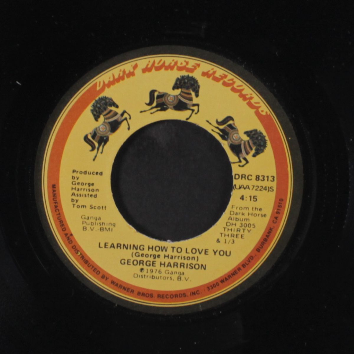 crackerbox palace / learning how to love you by GEORGE HARRISON