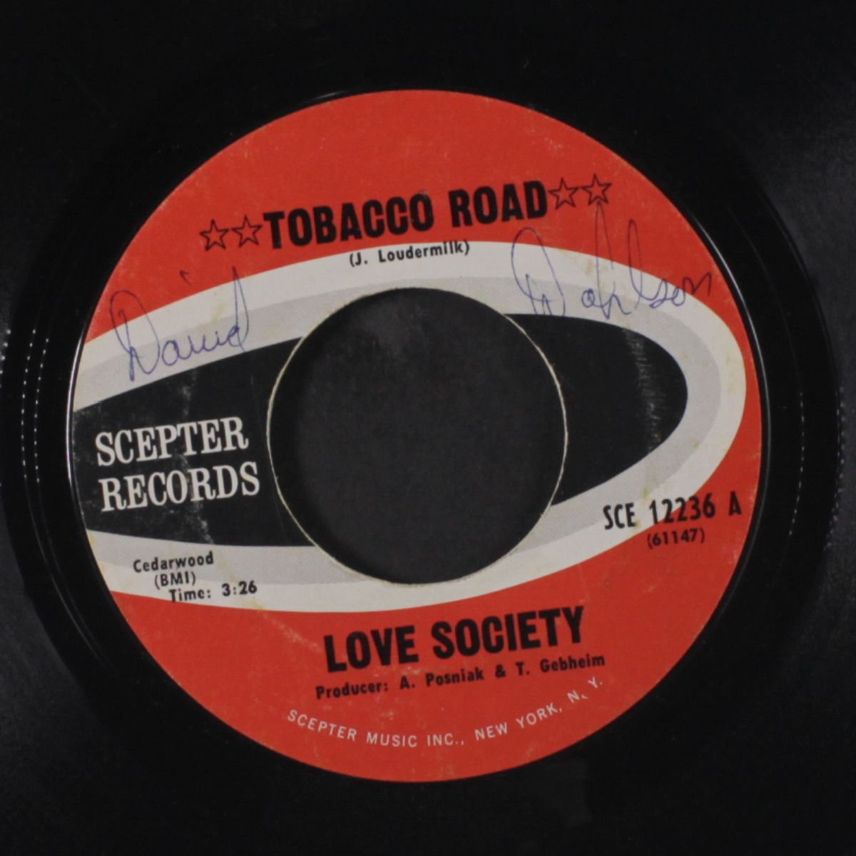 tobacco road / drops of rain by LOVE SOCIETY