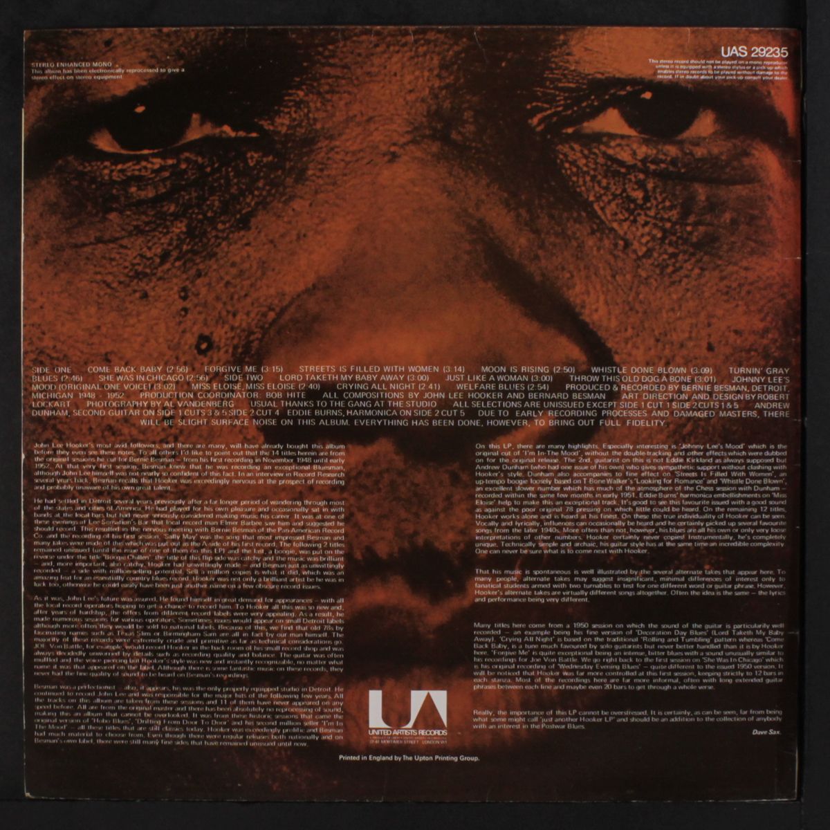 any where, any time, any place by JOHN LEE HOOKER