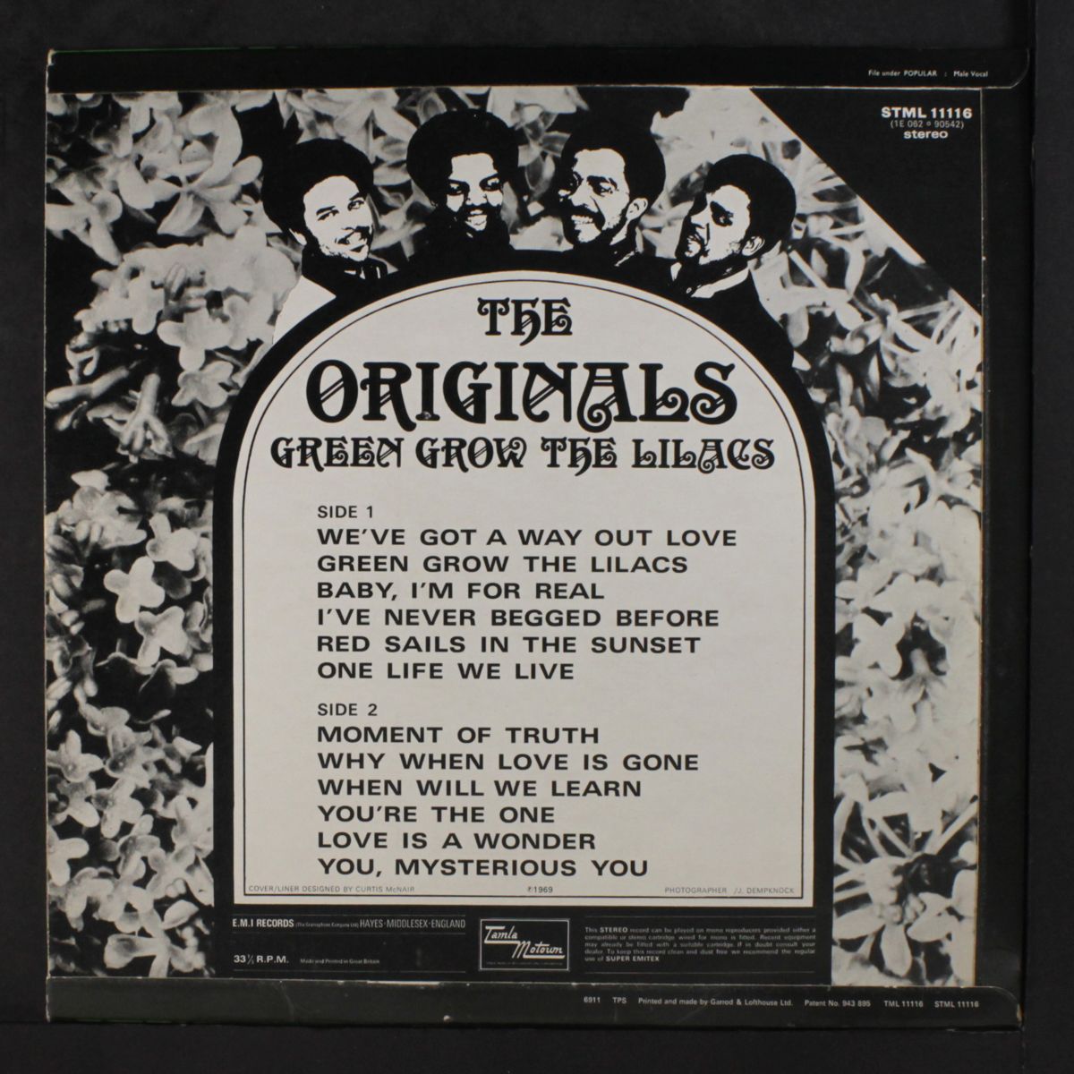 green grow the lilacs by ORIGINALS