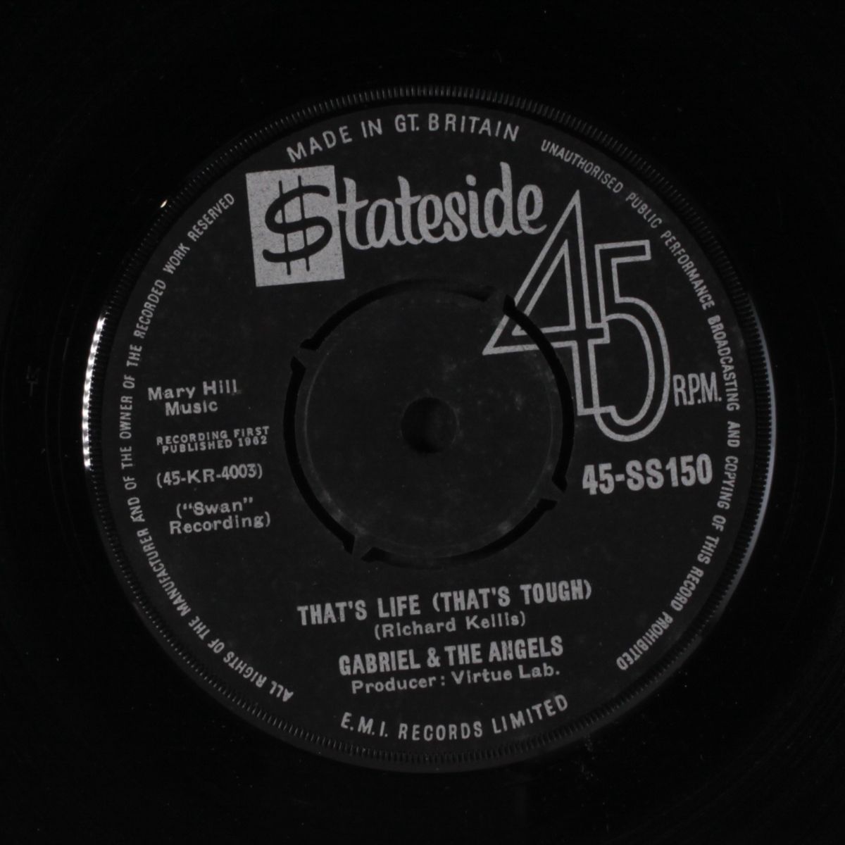 that's life / don't wanna twist no more by GABRIEL & ANGELS