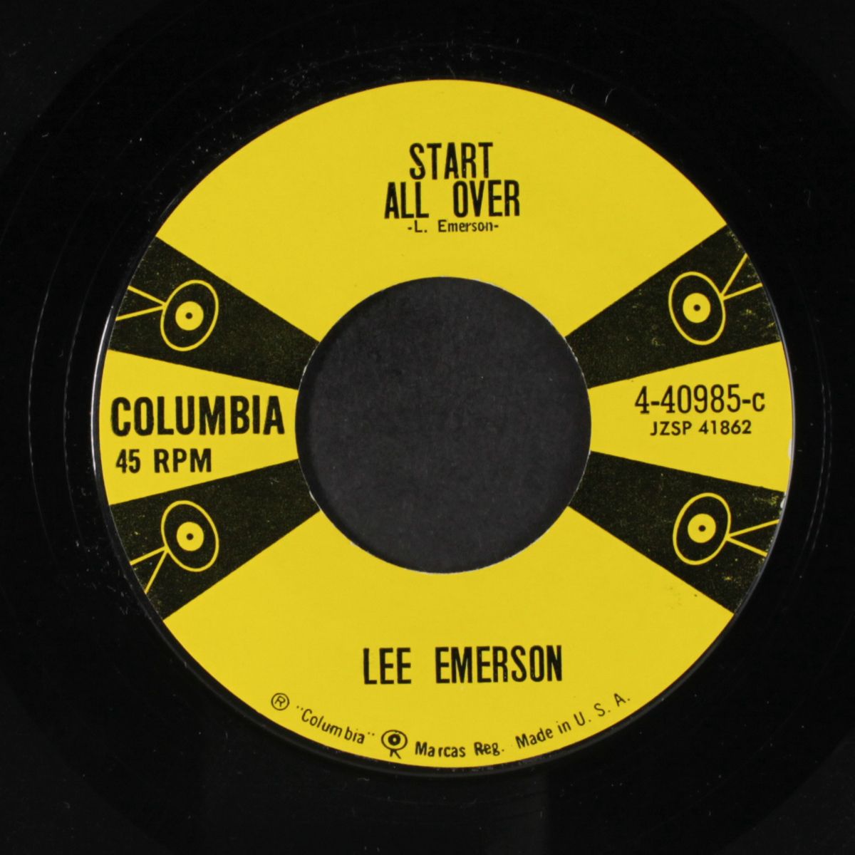 start all over / do you think by LEE EMERSON