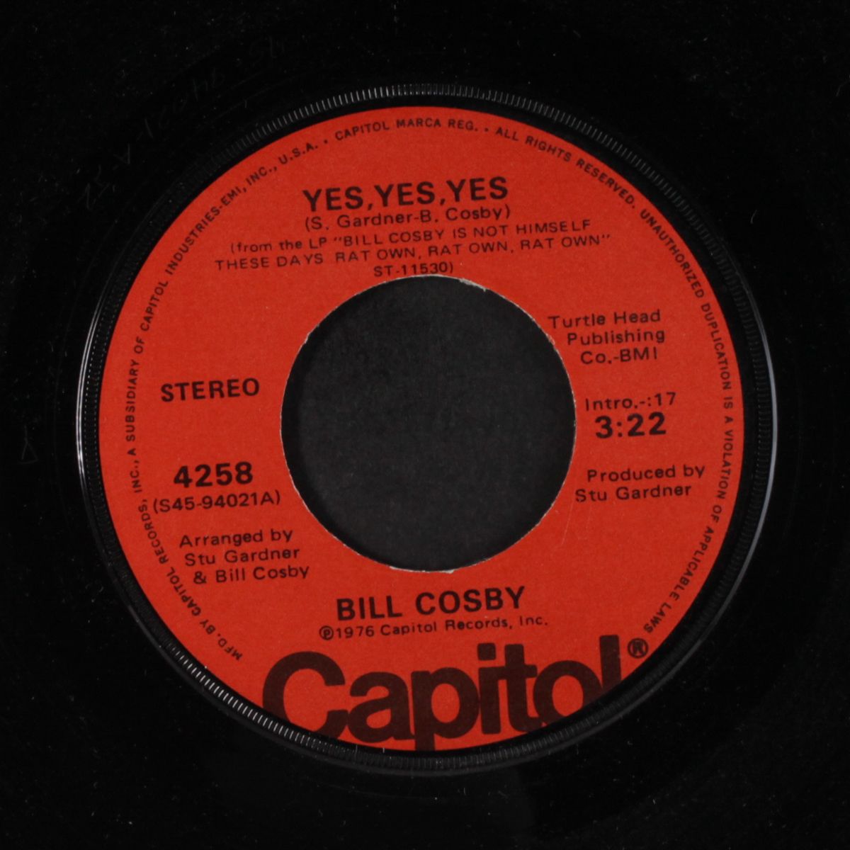 yes, yes, yes / ben by BILL COSBY