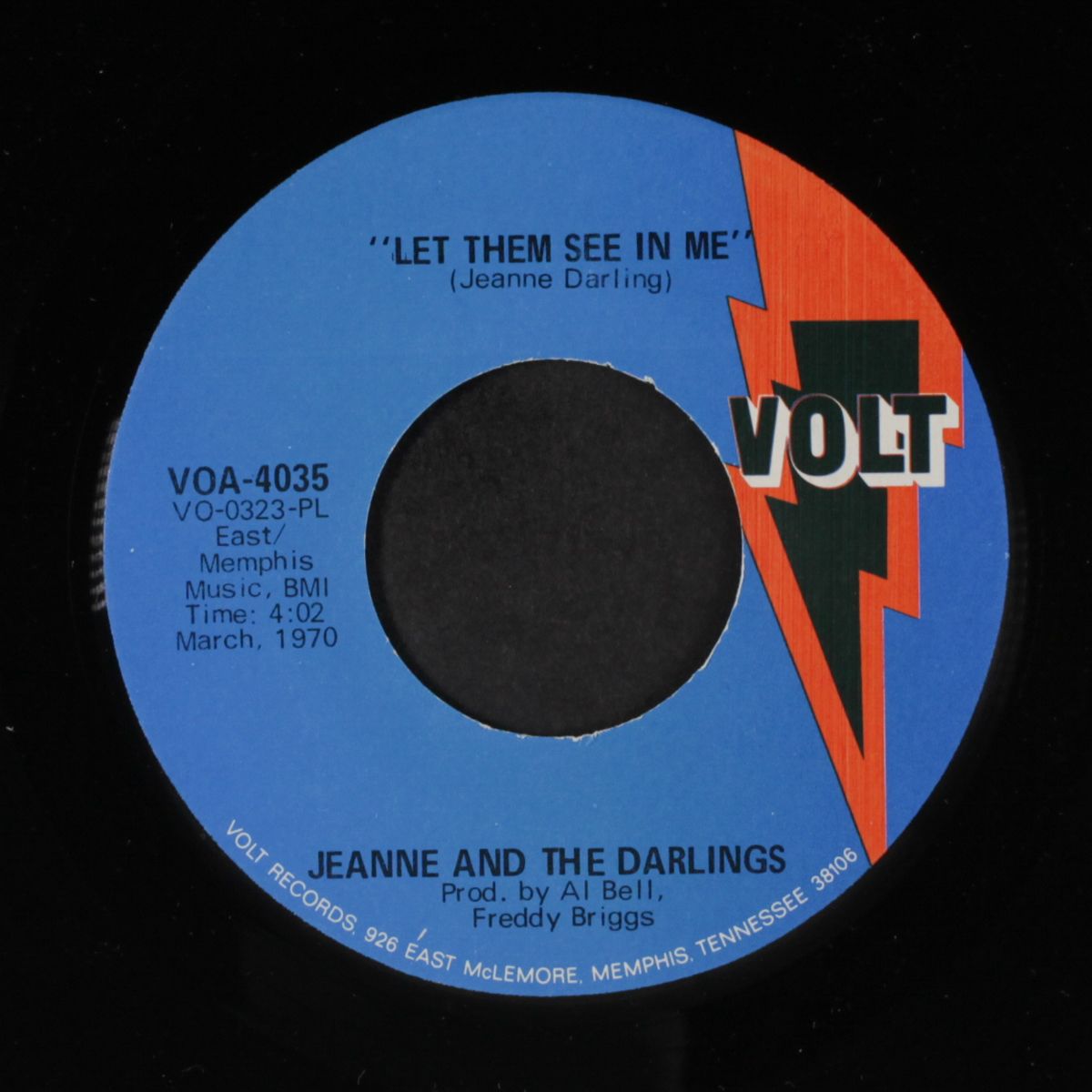 singing about love / let them see me in by JEANNE & DARLINGS