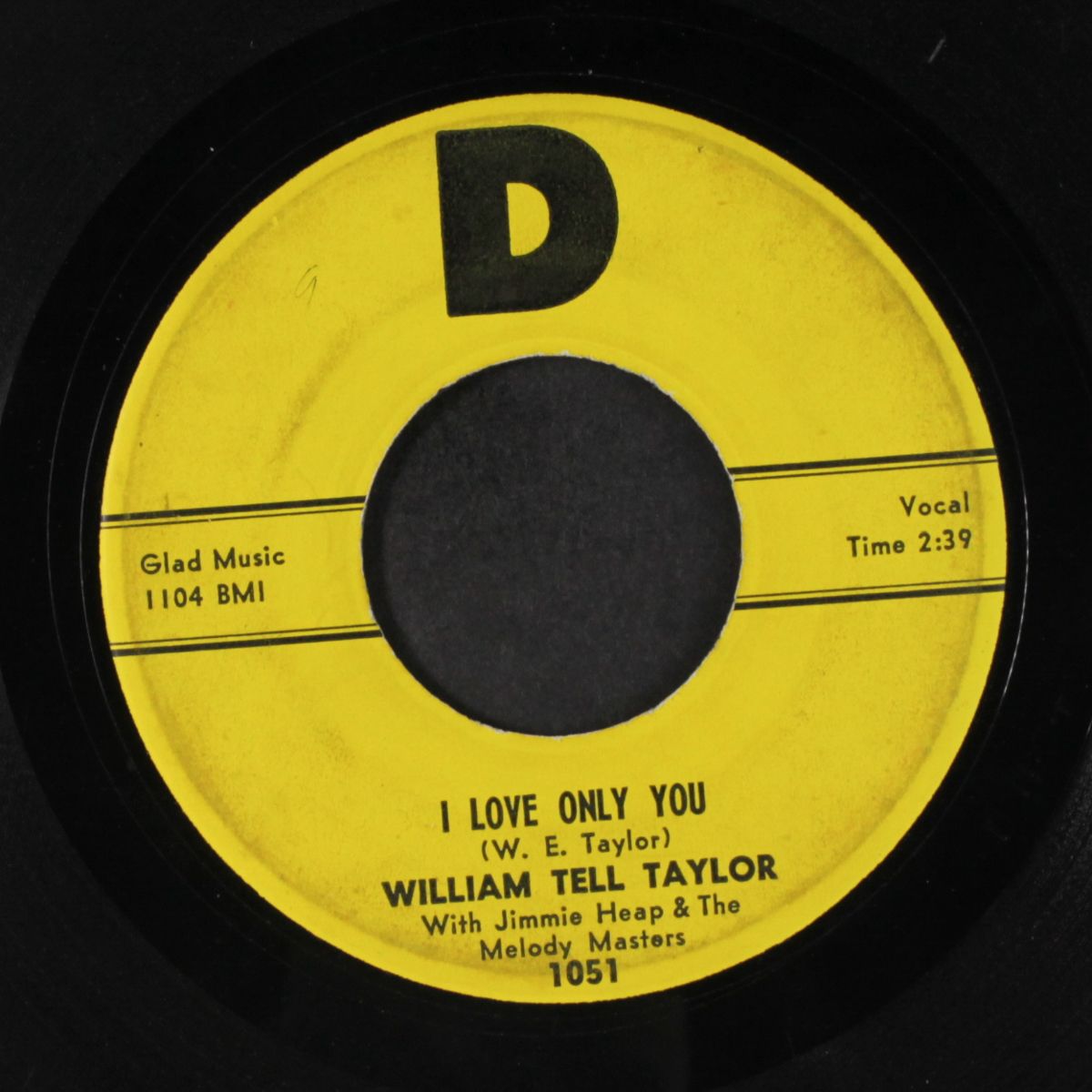i like it / i love only yoiu by WILLIAM TELL TAYLOR