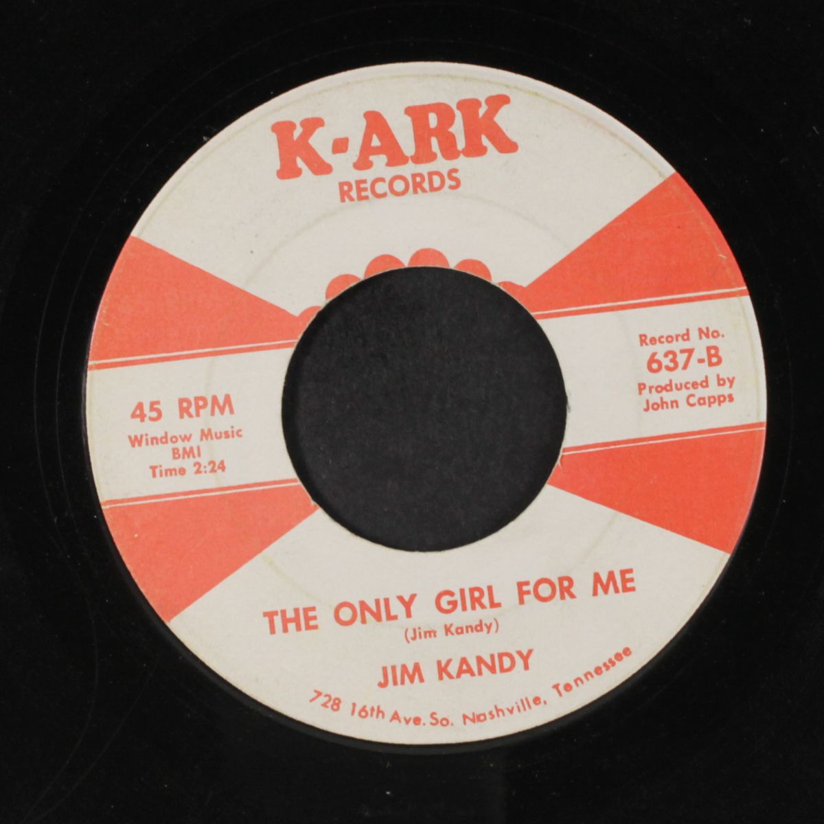 cocaine blues / the only girl for me by JIM KANDY