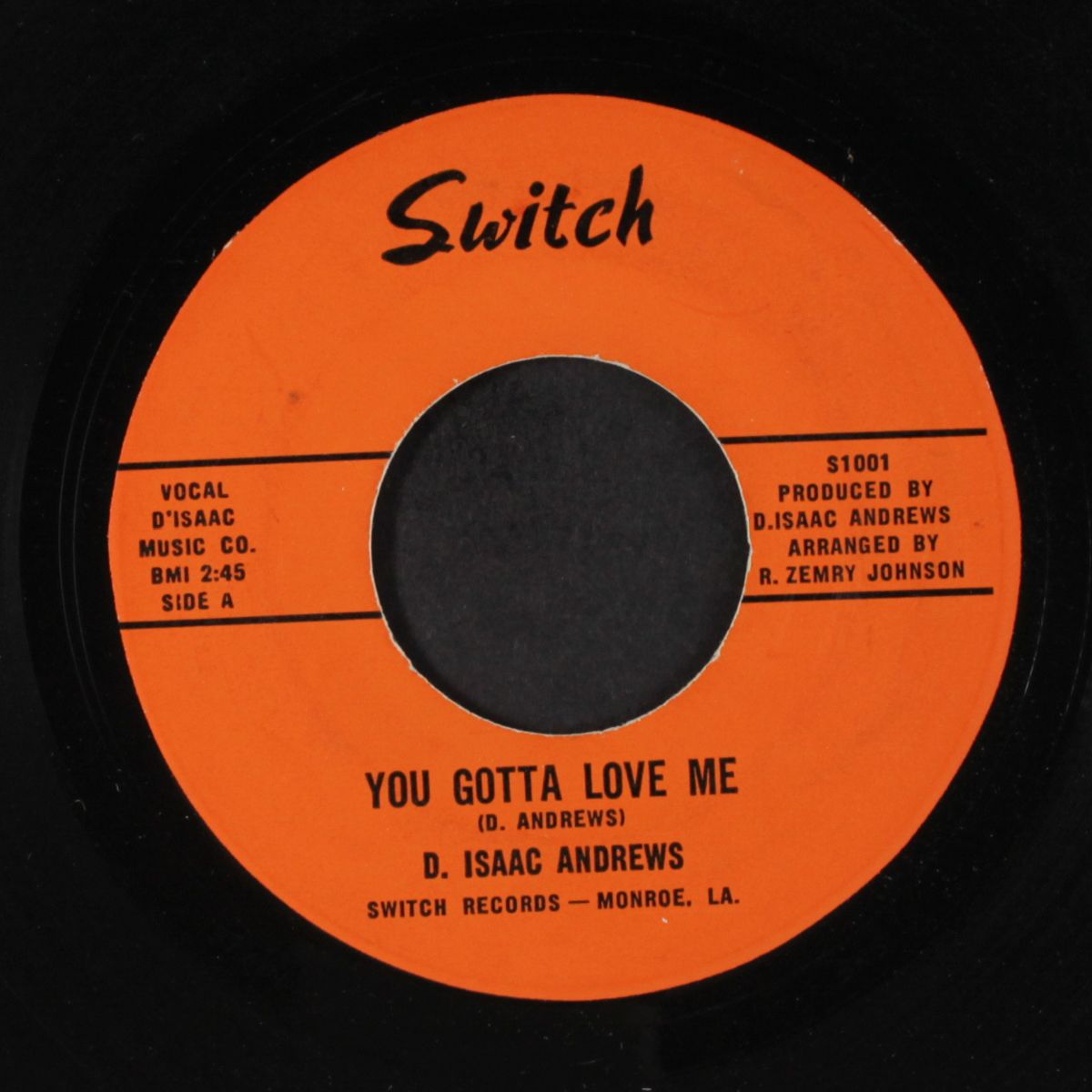 you gotta love me / spider soul by D. ISAAC ANDREWS