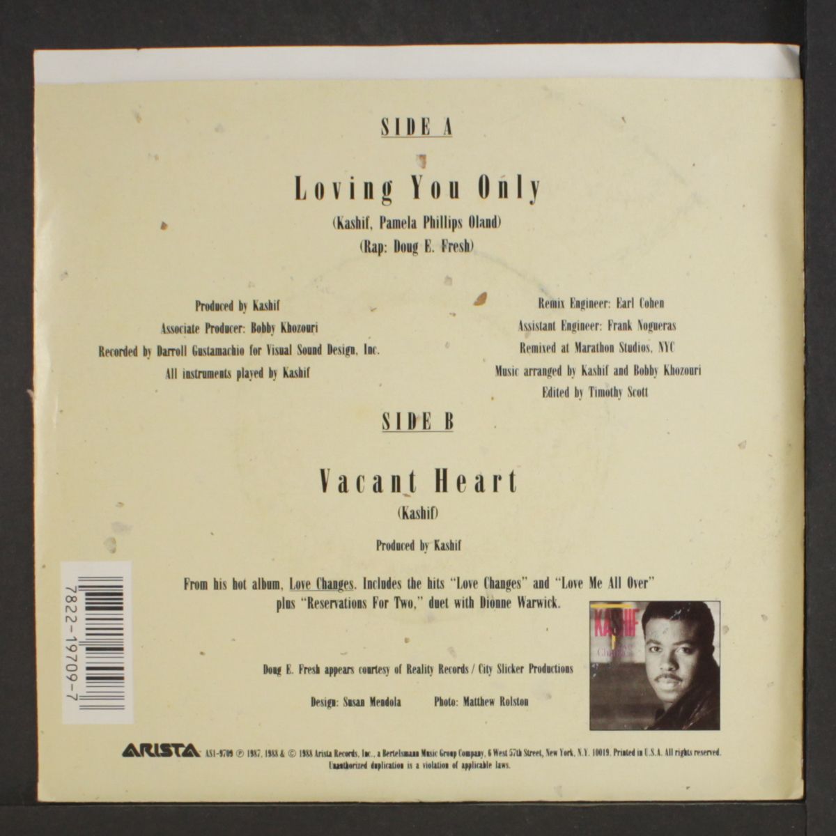 loving you only / vacant heart by KASHIF