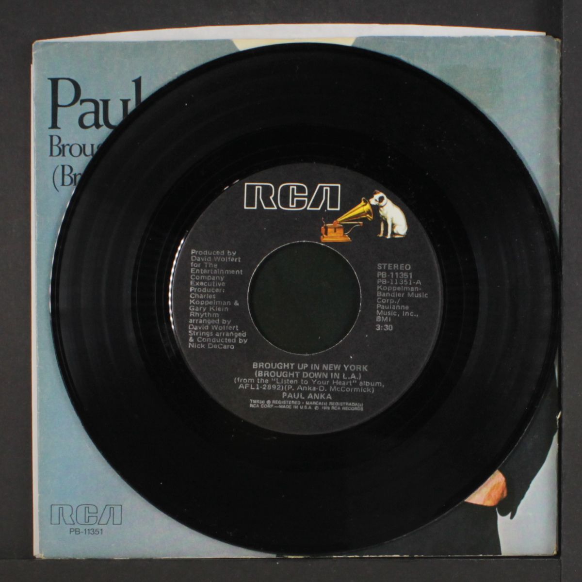 brought up in new york / love me lady by PAUL ANKA