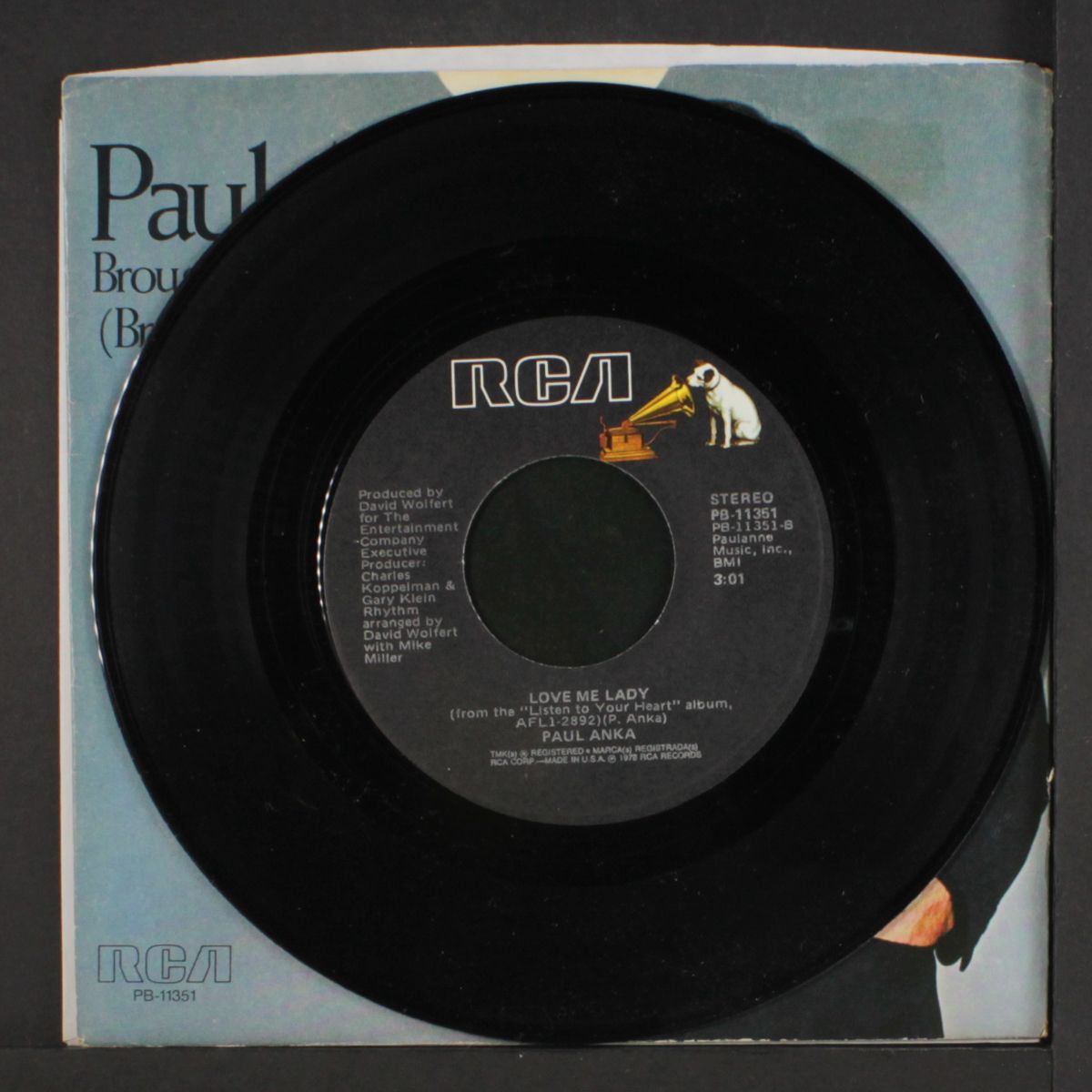 brought up in new york / love me lady by PAUL ANKA