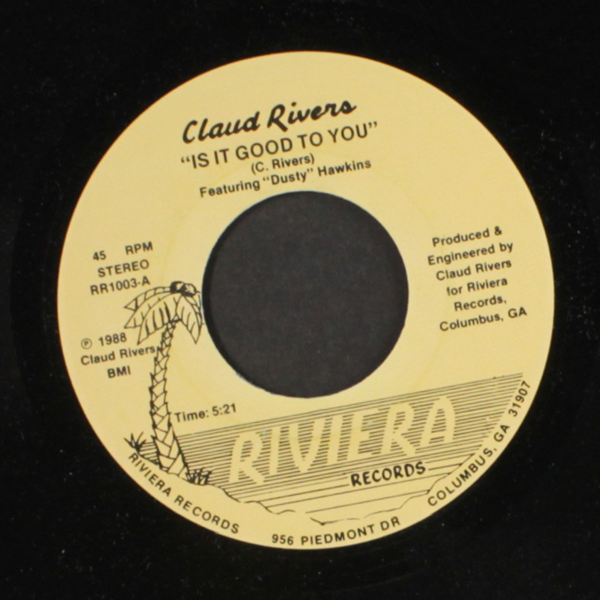 is it good to you / slick by CLAUD RIVERS