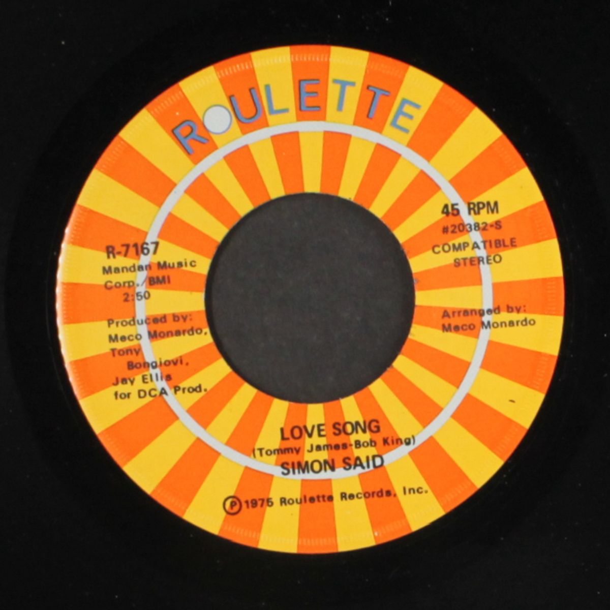 love song / i'm so lonely by SIMON SAID