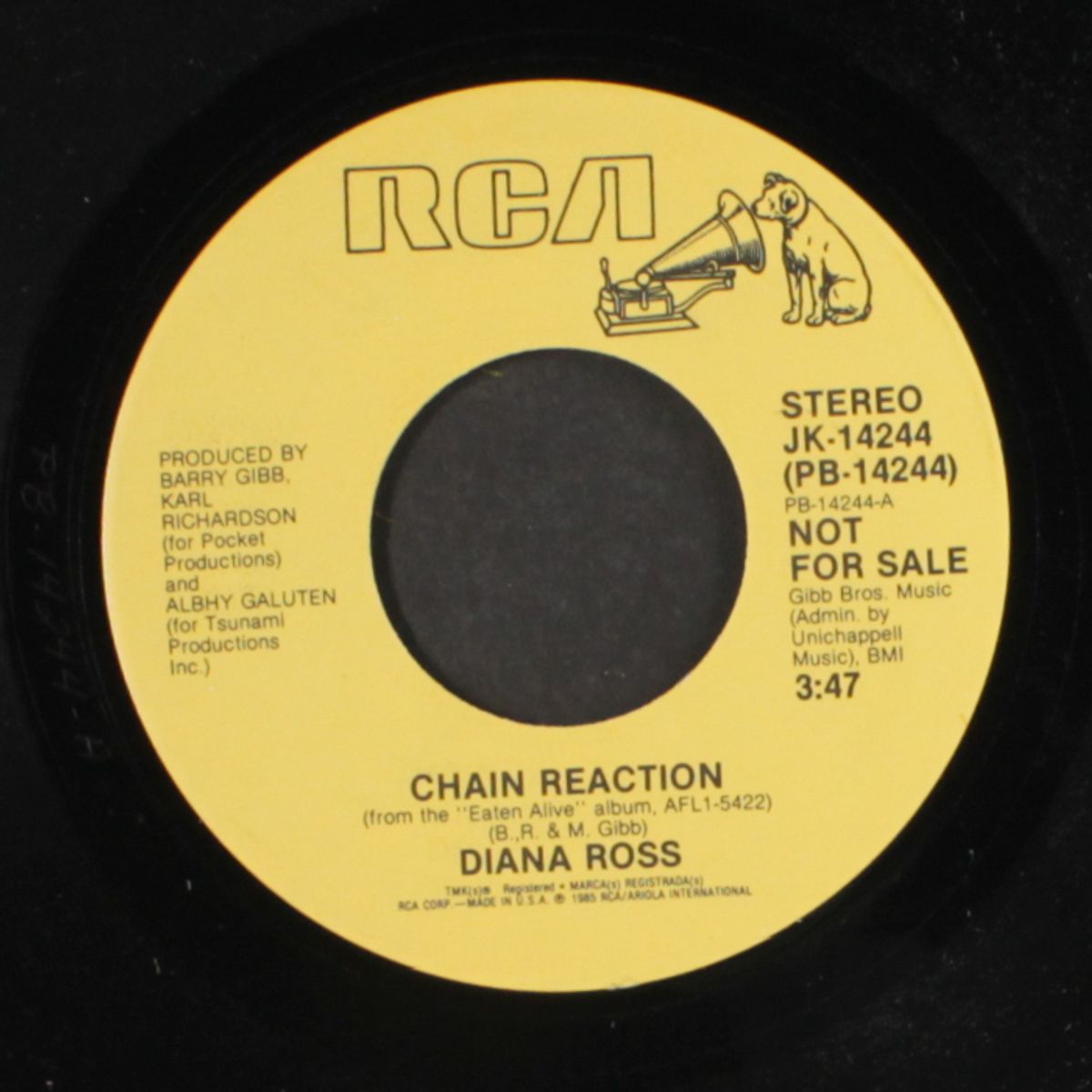 chain reaction / same by DIANA ROSS