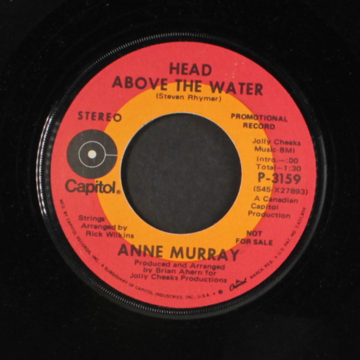 talk it over in the morning / head above the water by ANNE MURRAY