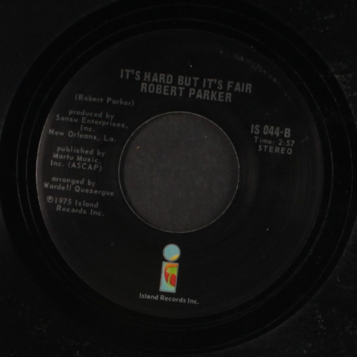 give me the country side of life / it's hard but it's fair by ROBERT PARKER