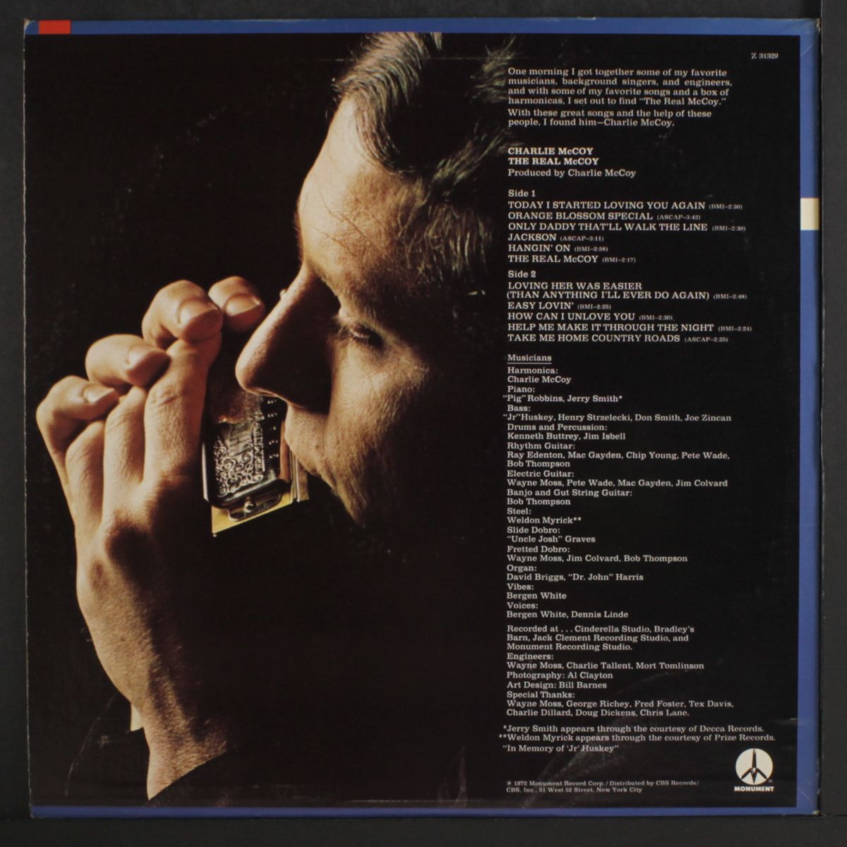 the real mccoy by CHARLIE MCCOY