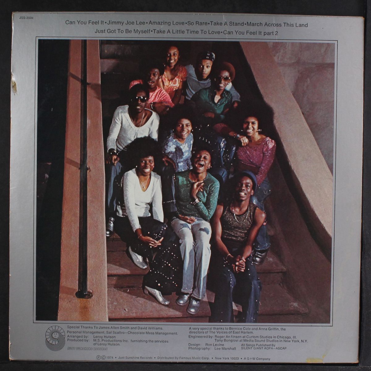 can you feel it by VOICES OF EAST HARLEM