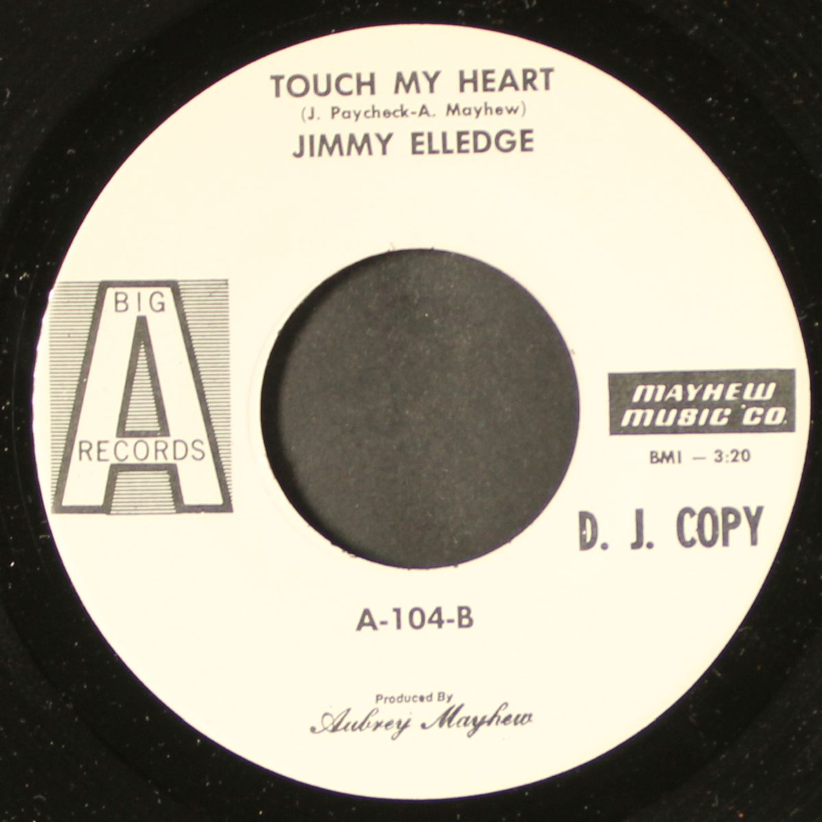 your funny way of loving me / touch my heart by JIMMY ELLEDGE