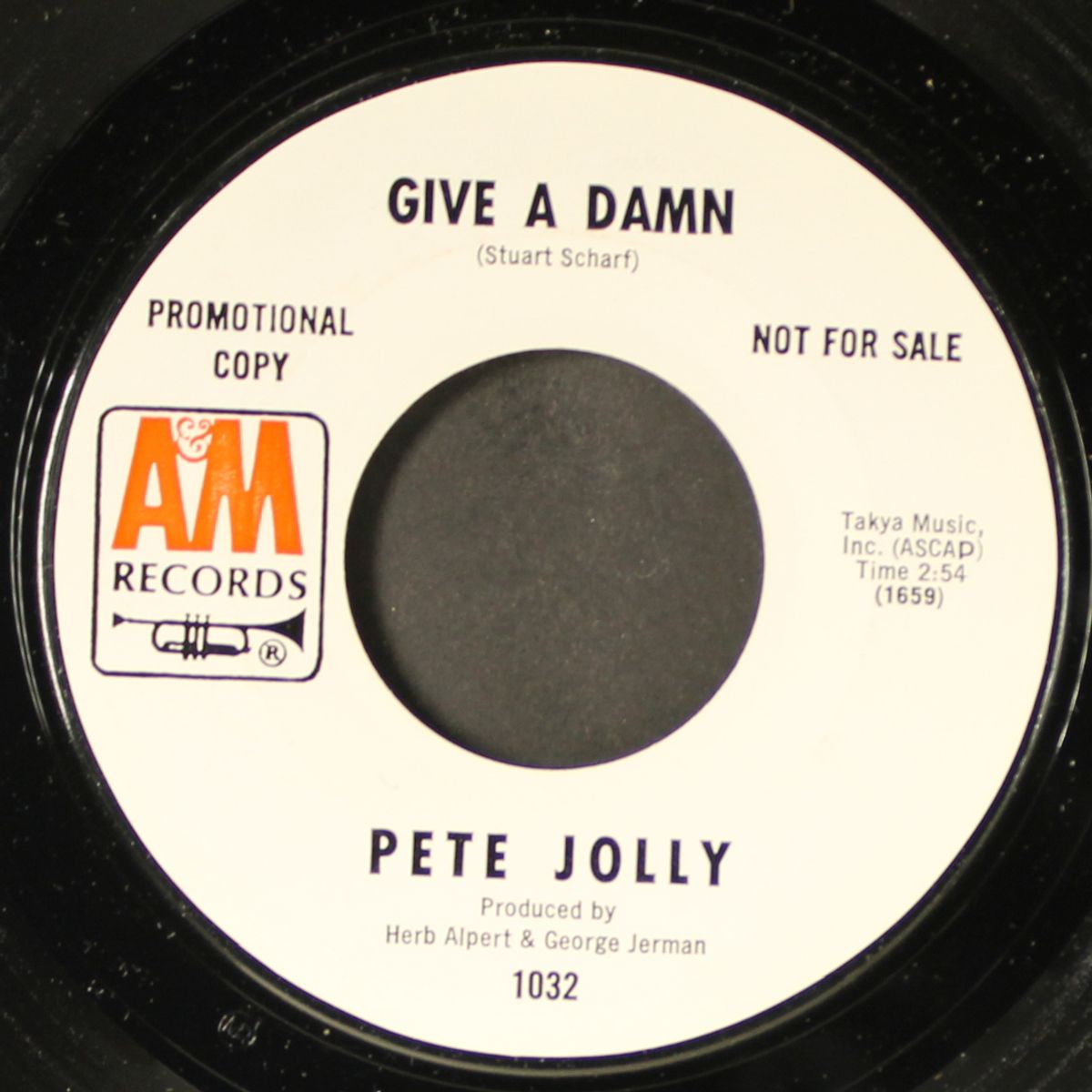 give a damn / same by PETE JOLLY