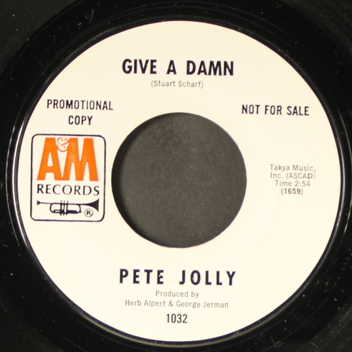 give a damn / same by PETE JOLLY