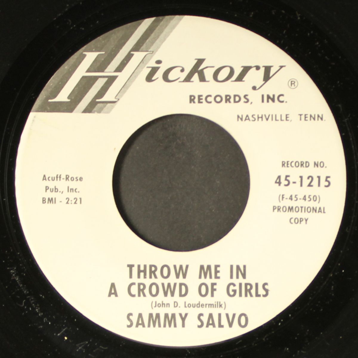 throw me in a crowd of girls / i'm building an ocean by SAMMY SALVO