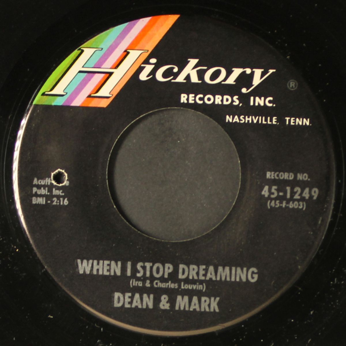 there oughta be a law / when i stop dreaming by DEAN & MARK