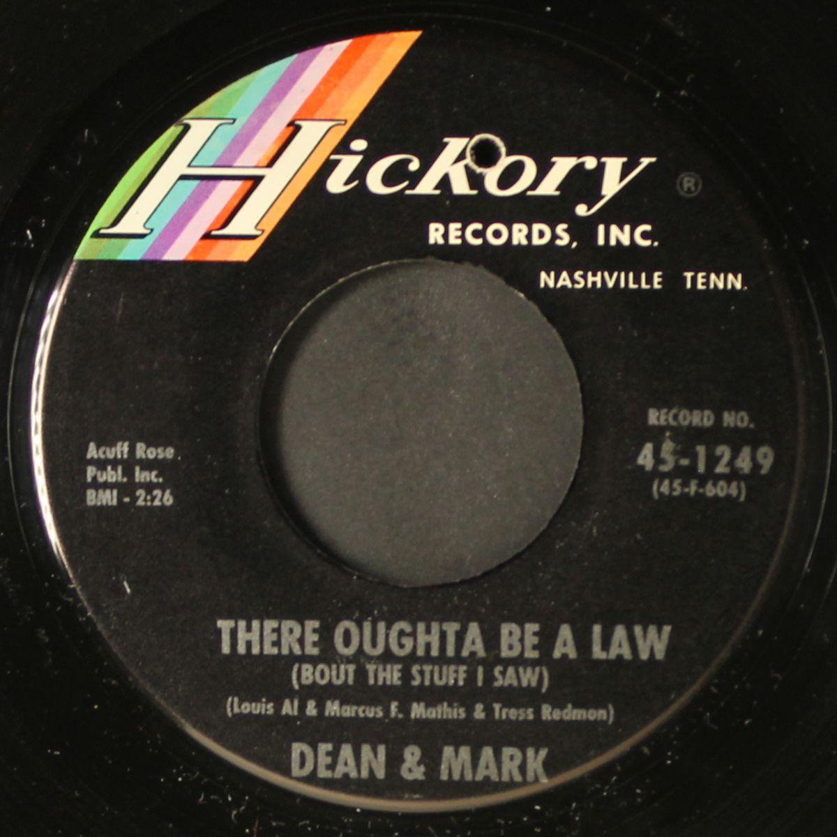 there oughta be a law / when i stop dreaming by DEAN & MARK