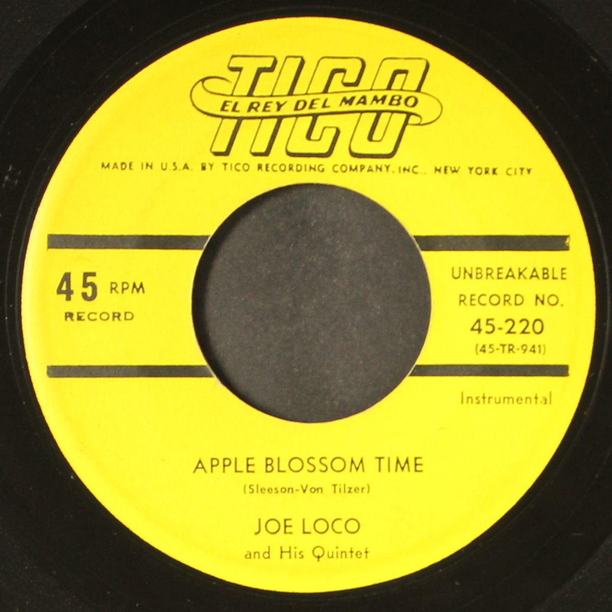 apple blossom time / way down yonder in new orleans by JOE LOCO