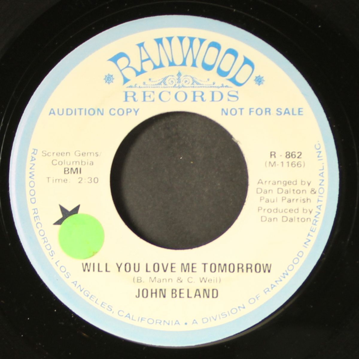 will you love me tomorrow / sunday fool by JOHN BELAND