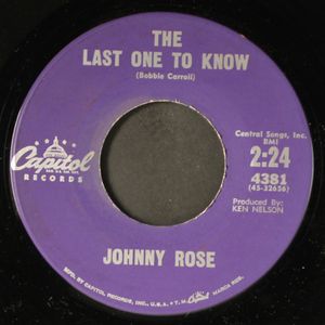 JOHNNY ROSE