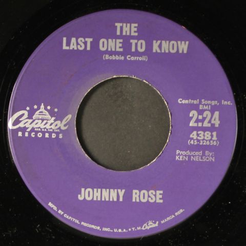JOHNNY ROSE