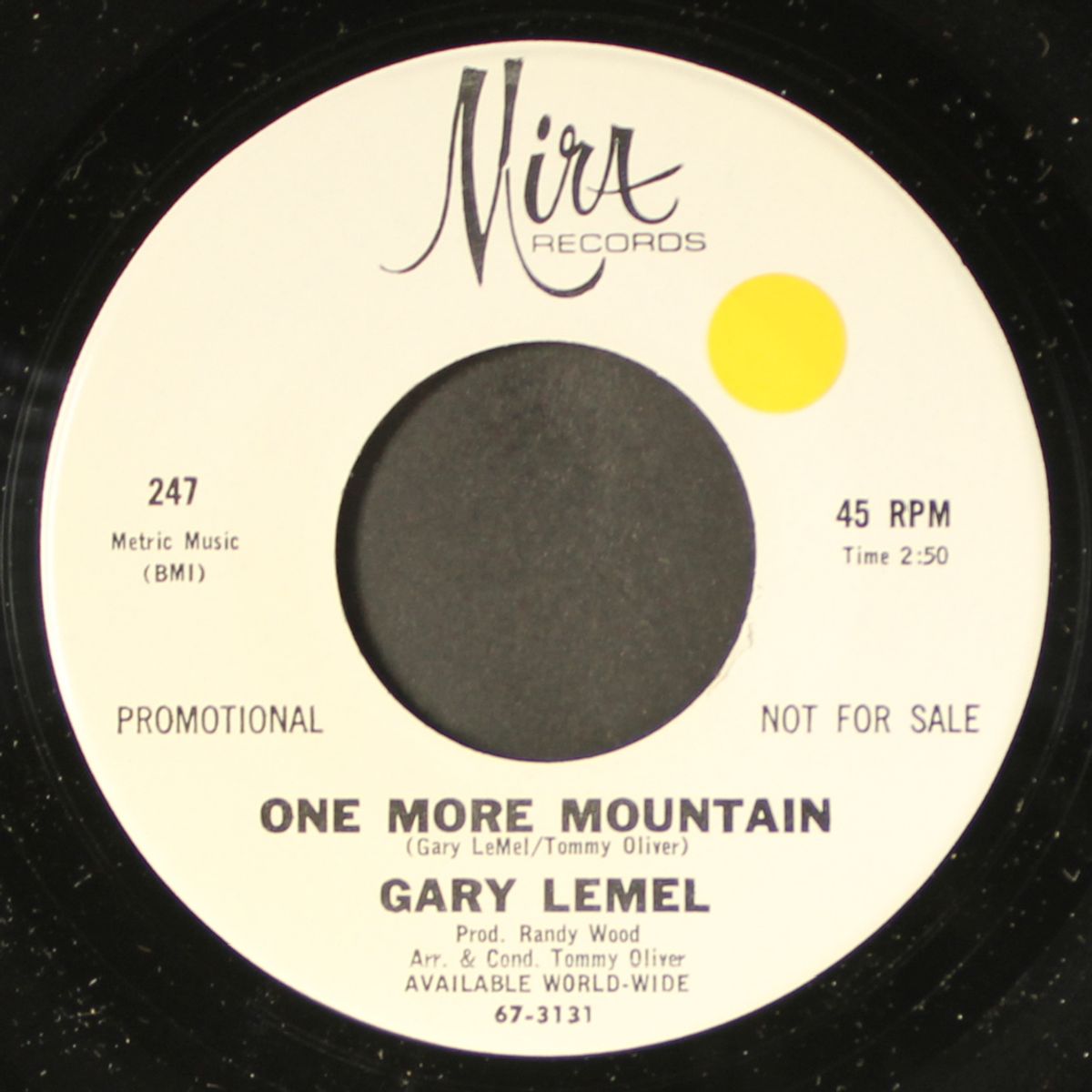 beautiful people / one more mountain by GARY LEMEL