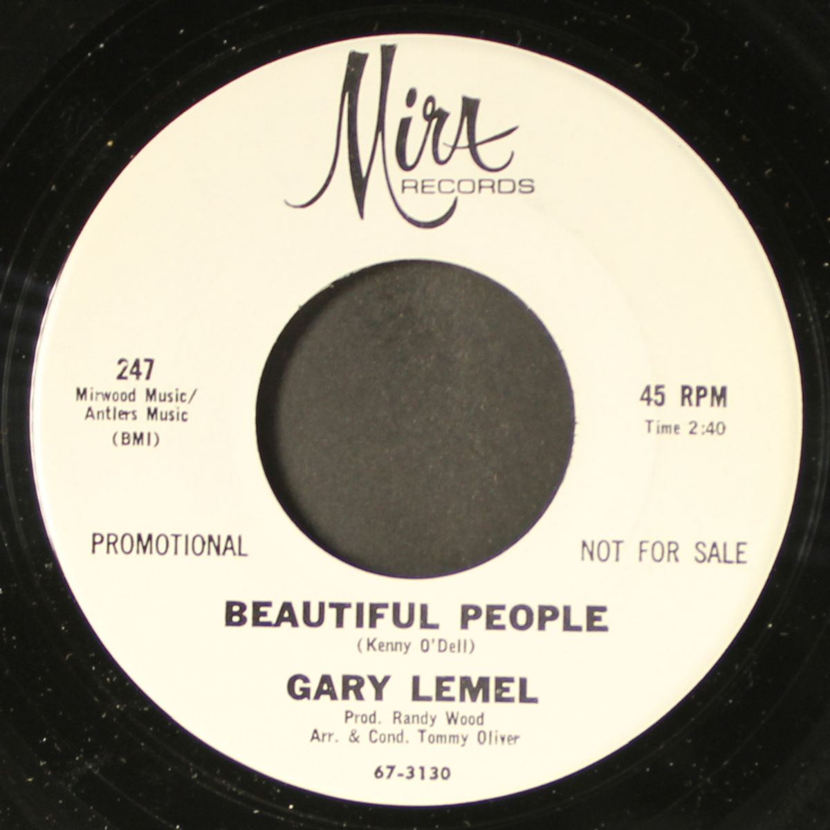 beautiful people / one more mountain by GARY LEMEL